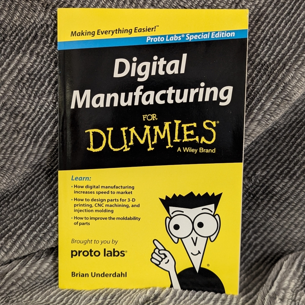 💵2/20$ bundle and save💵 Digital Manufacturing For Dummies by Brian Underdahl